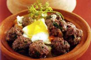 Tajine de Boulettes aux œufs